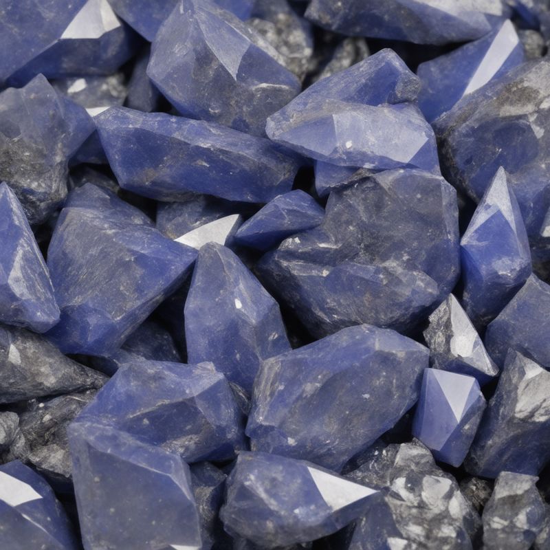 The Benitoite's blue color and pleochroism are very much like sapphire's. - History By Mail