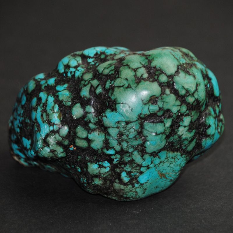Turquoise is opaque, blue-to-green hydrated copper aluminum. - History By Mail