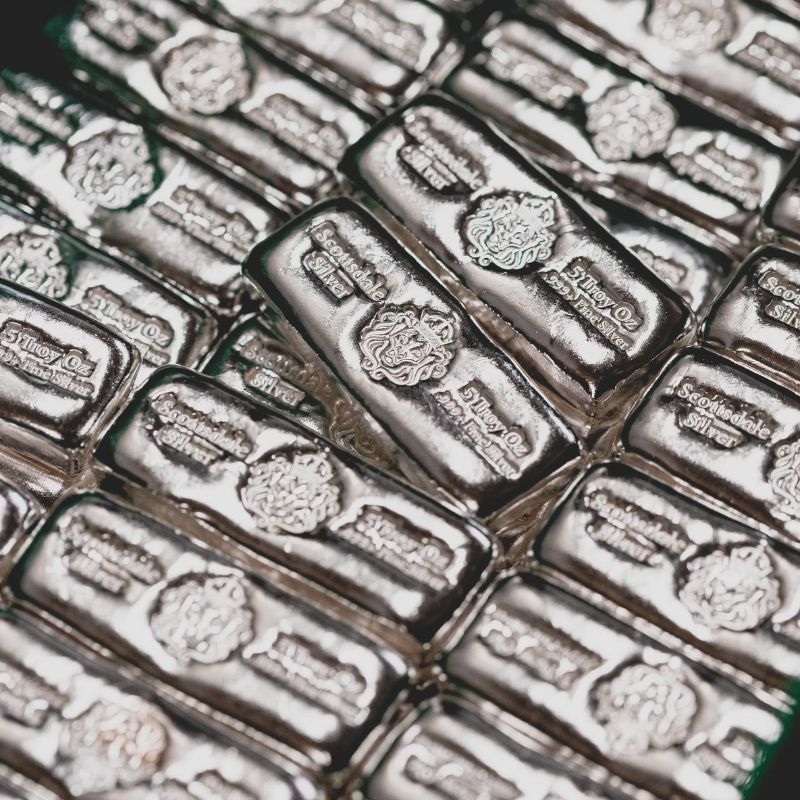 Silver bars. - History By Mail