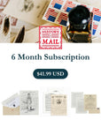 Grommeted six-month History By Mail subscription