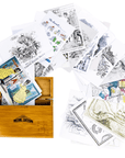 Historic Cartoons Box (Set of 50 Cards)