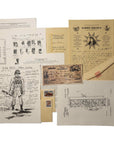 Collection of History By Mail replica documents