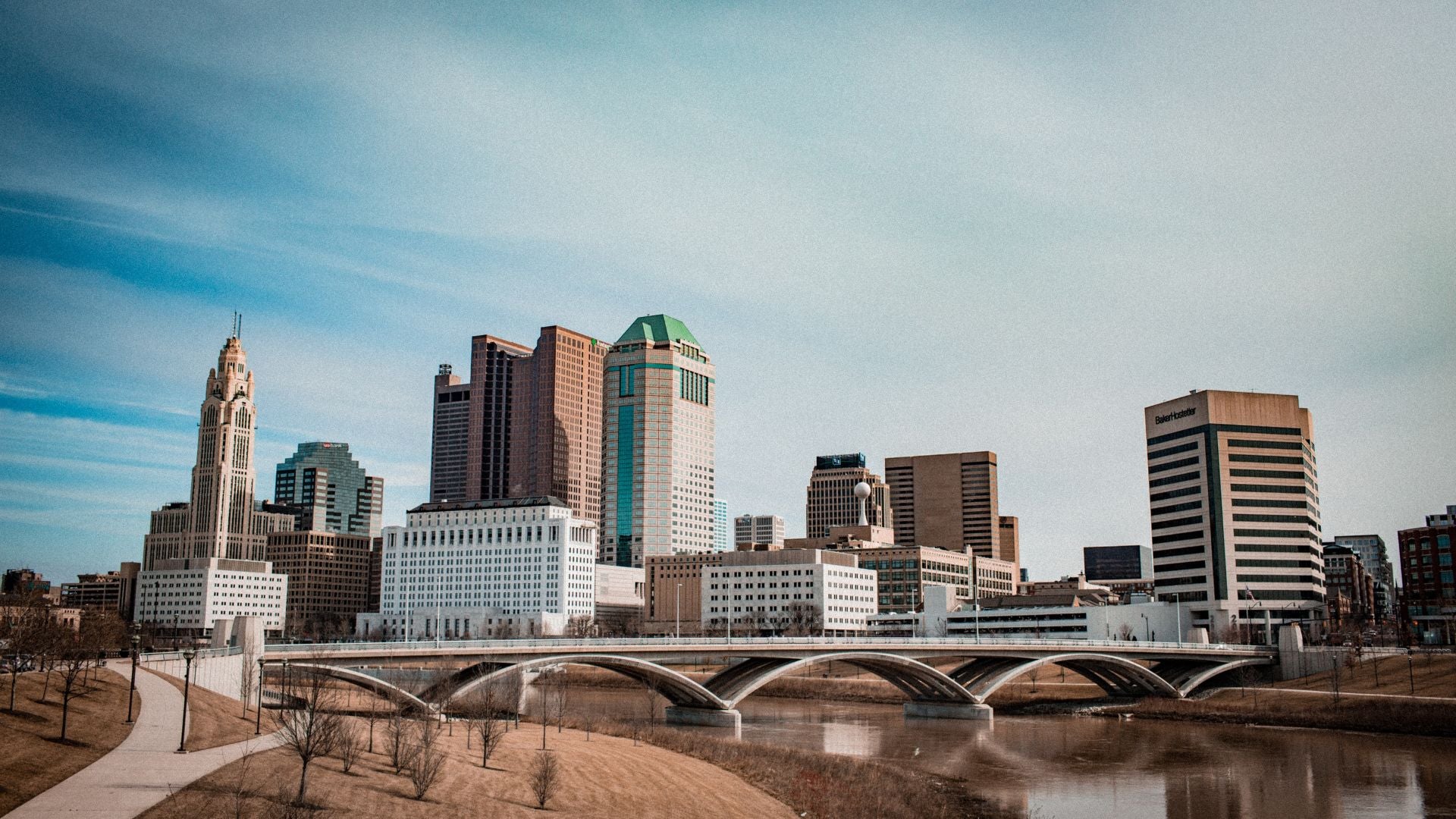 Downtown Columbus, Ohio skyline. - History By Mail