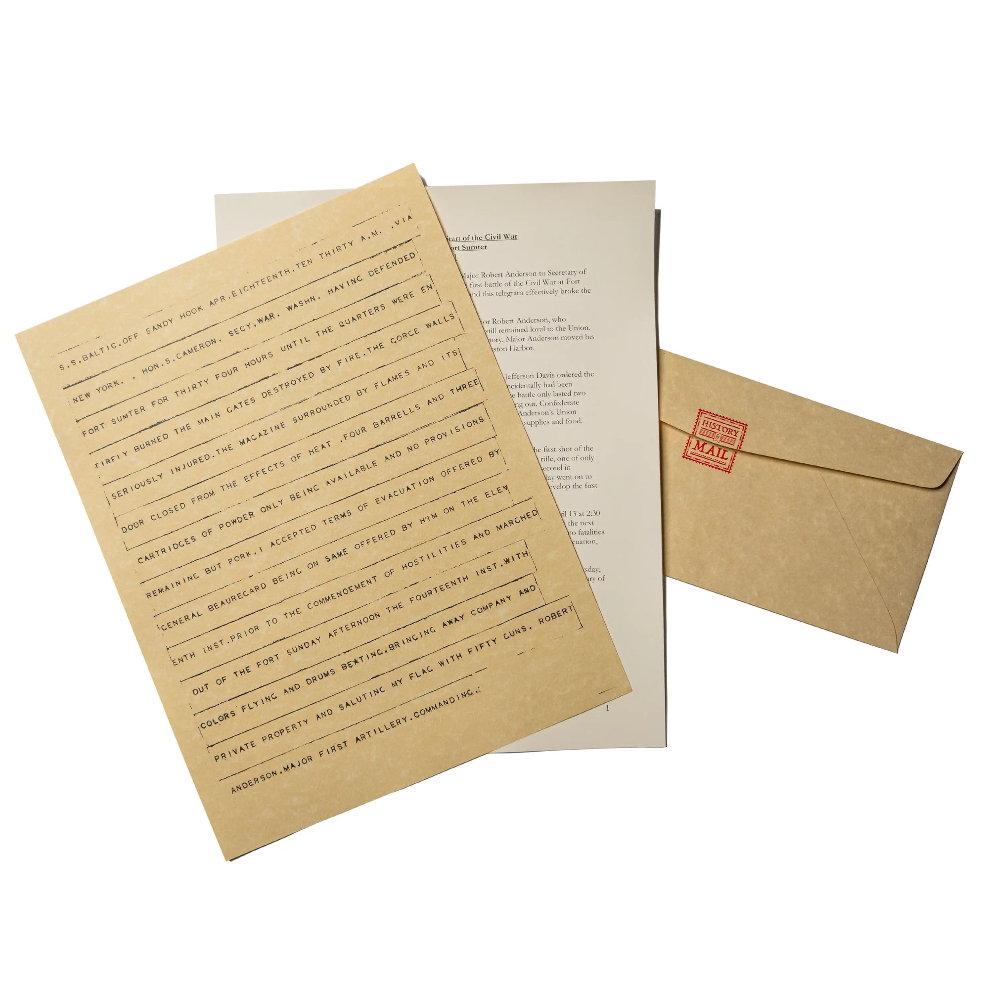 History By Mail replica