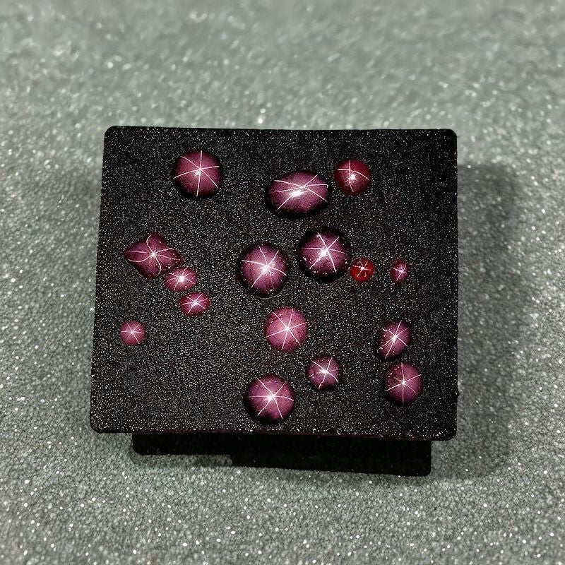 Star garnets are dark in color, often a dark purplish-red. - History By Mail
