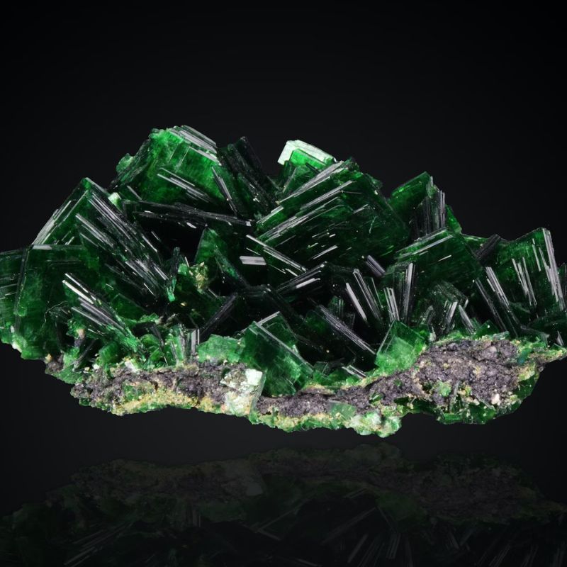 An emerald has a distinctly green color. - History By Mail