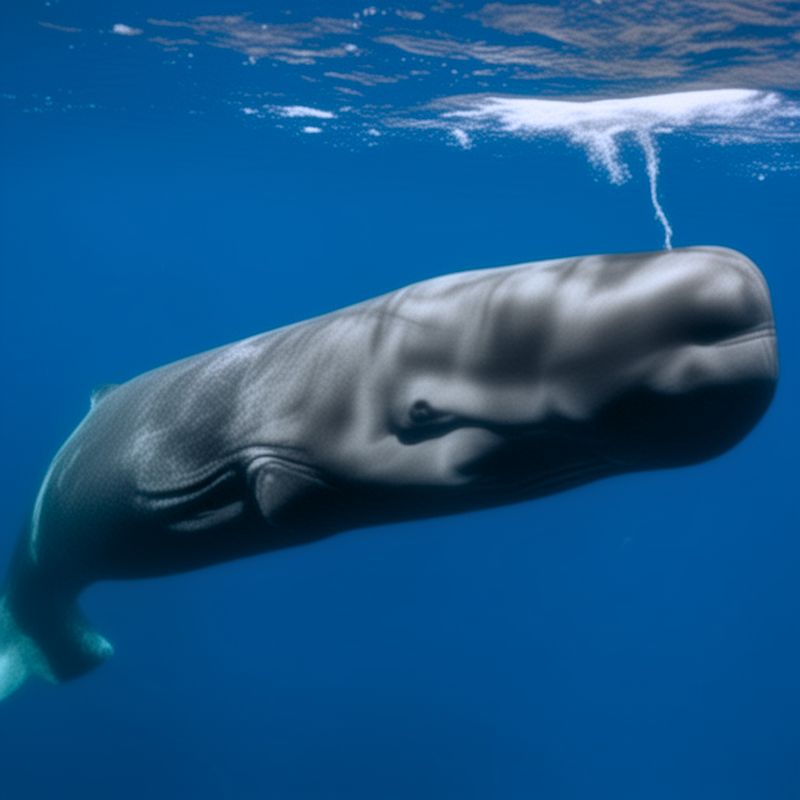 Sperm whales are recognized by their massive heads and prominent rounded foreheads. - History By Mail