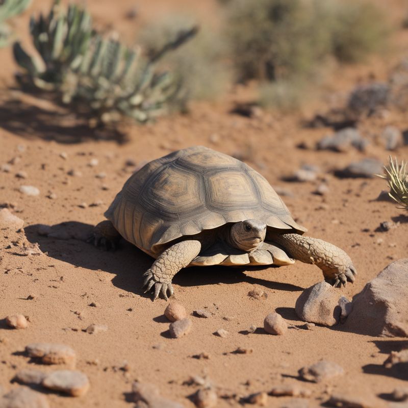 Desert tortoises have a high-domed shell and elephantine or "columnar" legs that are heavily scaled in the front. - History By Mail