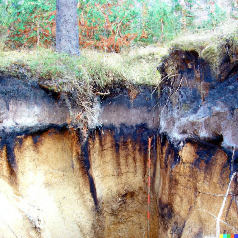 A Kalkaska soil has brown and yellowish brown sandy subsoil and a light yellowish brown sandy substratum. - History By Mail
