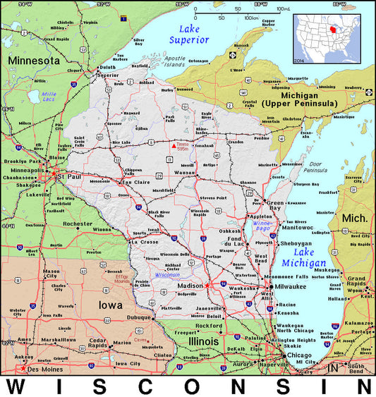 Wisconsin's State Trivia and History | History By Mail
