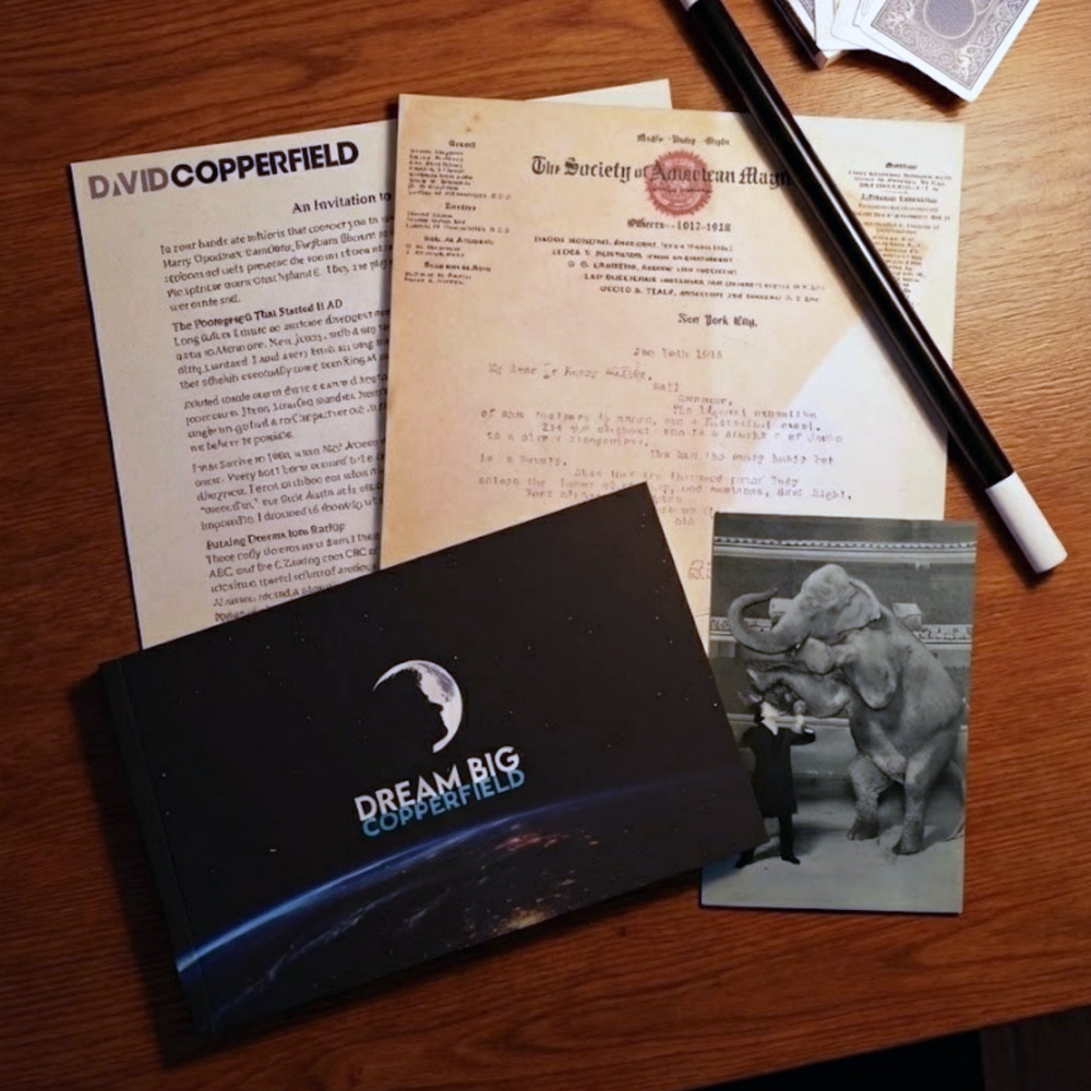 Dream Big Folio Houdinis Illusion That Inspired David Copperfield
