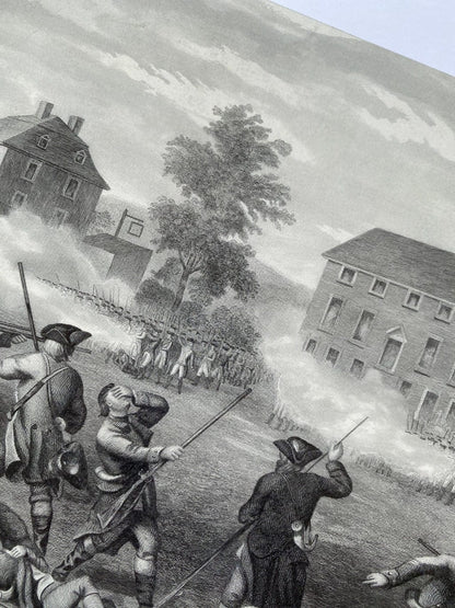 "Battle of Lexington 1775" Archival print