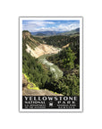 Yellowstone National Park Poster-WPA (Calcite Springs)