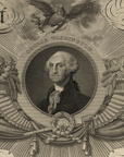 Historic "Declaration of Independence" Engraving by publisher John Binns as a small poster