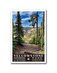 Yellowstone National Park Poster-WPA (Artist Point)