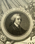 Historic "Declaration of Independence" engraving by publisher John Binns Archival print